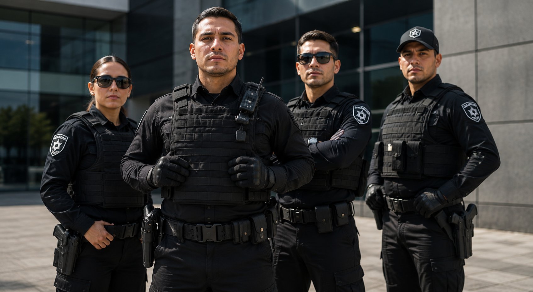 Uniformes de seguridad privada policía y guardia profesional al mayoreo - VESTUM México